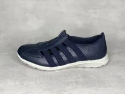 Natura Navy Christine Nahkakenkä