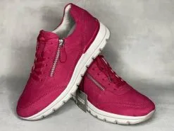 Tamaris Fuxia Nubuc Lenkkari