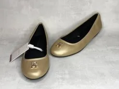 Tommy Hilfiger Round TH Ballerina Golden -Korkokengät boutique tuotesivu TommyHilfigerRoundTHBallerinaGolden FW07133 4241d591a915c81e9e679f866058a929 4
